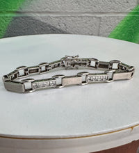 Load image into Gallery viewer, Sterling tennis bracelet