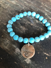Load image into Gallery viewer, Personalized Stretchy stone bracelet