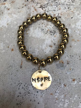 Load image into Gallery viewer, Inspire hematite bracelet