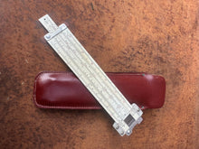Load image into Gallery viewer, Vintage Pickett Model N600-T
Log Log Speed Rule 6" Slide Rule w/ Leather Case