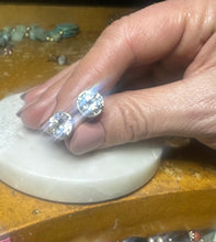 Load image into Gallery viewer, Brighton 10mm CZ post earrings