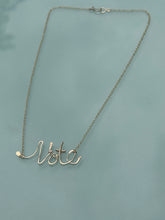Load image into Gallery viewer, VOTE necklace