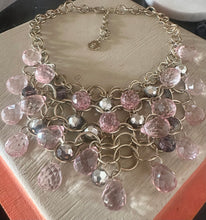 Load image into Gallery viewer, RJ Graziano crystal bib necklace