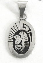 Load image into Gallery viewer, Calvin Peterson Navajo Eagle pendant