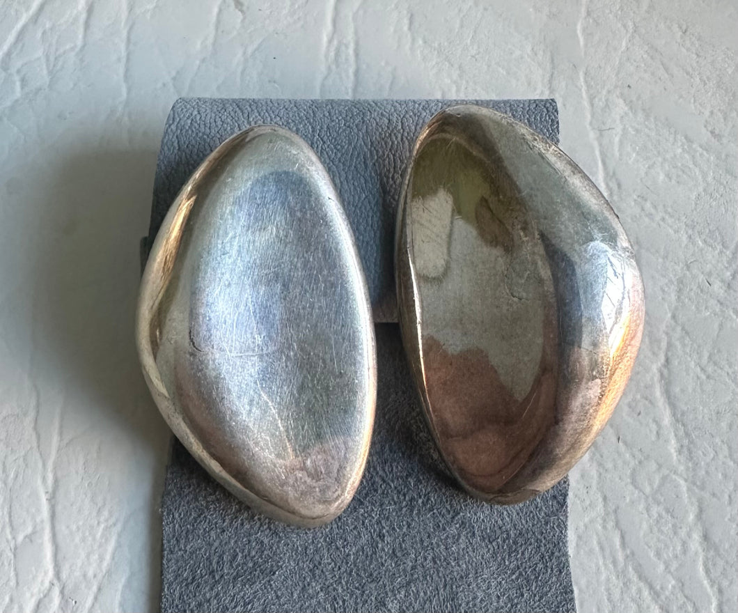 Mexican sterling modernist earrings