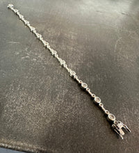 Load image into Gallery viewer, Stunning tennis sterling bracelet