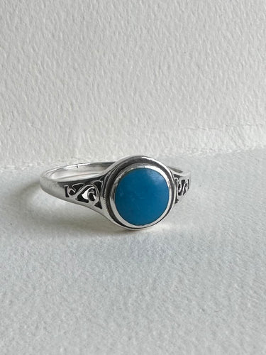 Turquoise & Sterling ring size 11.5