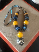 Load image into Gallery viewer, 1960s ETHNIC TRIBAL BOHO necklace