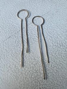 Keyhole earrings