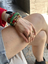 Load image into Gallery viewer, Beaded phone/keychain bangles