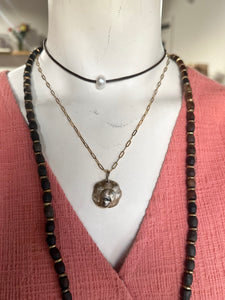 Jordan pearl necklace