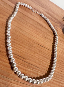 Silver Ball necklace