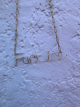 Load image into Gallery viewer, F**k Ice necklace