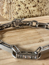Load image into Gallery viewer, Sterling tennis bracelet