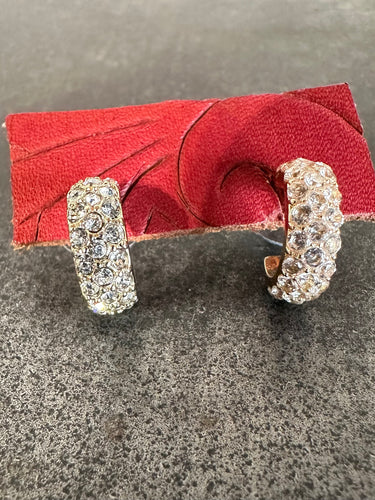 Rhinestone Huggies