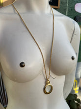 Load image into Gallery viewer, Liz Claiborne magnifying glass pendant