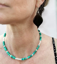 Load image into Gallery viewer, Beaded stone necklaces