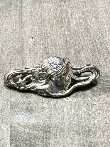 Art Nouveau Virgo pin