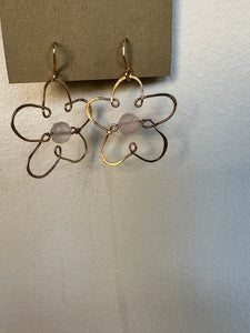 The Madeline flower earrings