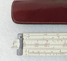 Load image into Gallery viewer, Vintage Pickett Model N600-T
Log Log Speed Rule 6" Slide Rule w/ Leather Case