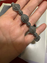Load image into Gallery viewer, Marcasite &amp; sterling bracelet