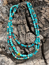 Load image into Gallery viewer, Beaded stone necklaces