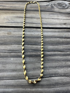 Gold twisty chain