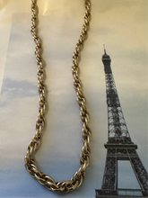 Load image into Gallery viewer, Monet gold rope chain