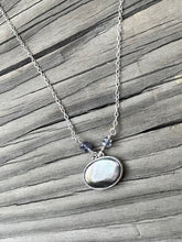 Load image into Gallery viewer, Grey moonstone oval