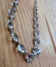 Load image into Gallery viewer, Antique, collet-set amethyst rivière Art Deco necklace (Anna Wintour)
