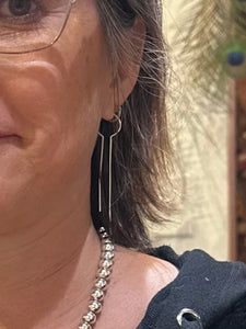 Keyhole earrings