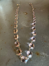 Load image into Gallery viewer, Antique, collet-set amethyst rivière Art Deco necklace (Anna Wintour)
