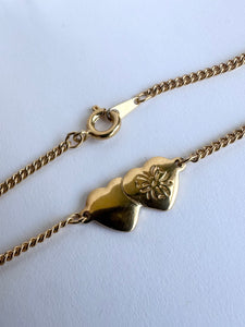 Avon double heart anklet/bracelet