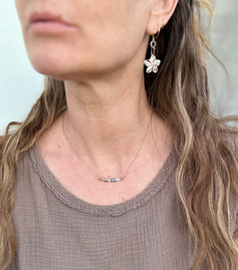 Carved Flower earrings