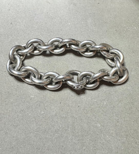 Cody heavy link sterling mens chain bracelet (121.05 grams)