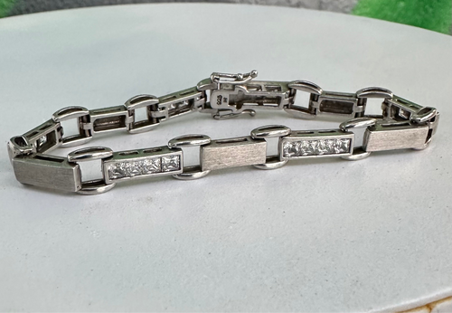 Sterling tennis bracelet