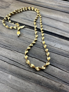 Gold twisty chain