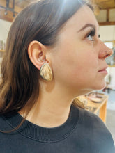 Load image into Gallery viewer, Mexican sterling modernist earrings