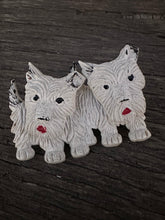 Load image into Gallery viewer, Celluloid Scottie brooch