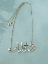 Load image into Gallery viewer, VOTE necklace