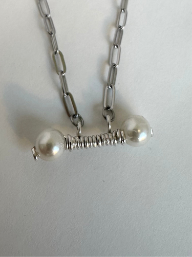 Silver Barbell