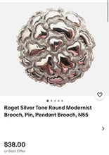 Load image into Gallery viewer, Roget pin bolo
