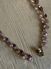 Load image into Gallery viewer, Antique, collet-set amethyst rivière Art Deco necklace (Anna Wintour)