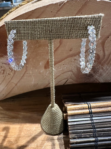 Sparkly hoops