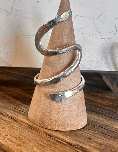 Sterling snake ring (adjustable)