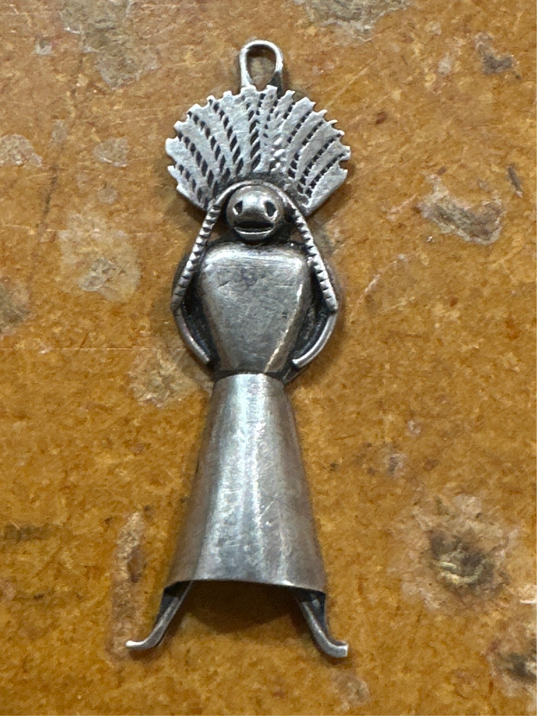 Corn maiden pendant