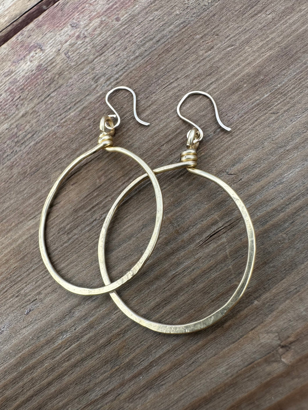 Brass Hoops (all sizes)