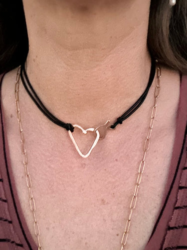 Double Duty heart choker/bracelet