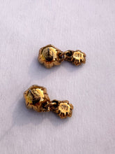 Load image into Gallery viewer, E. Bastheim mini coral and pearl earrings