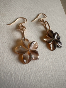 Carved Flower earrings